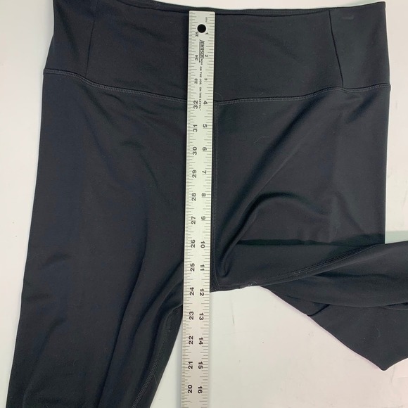 Girlfriend Collective Black Recycled Polyester Spandex High Rise Leggings SZ XL - Picture 9 of 10